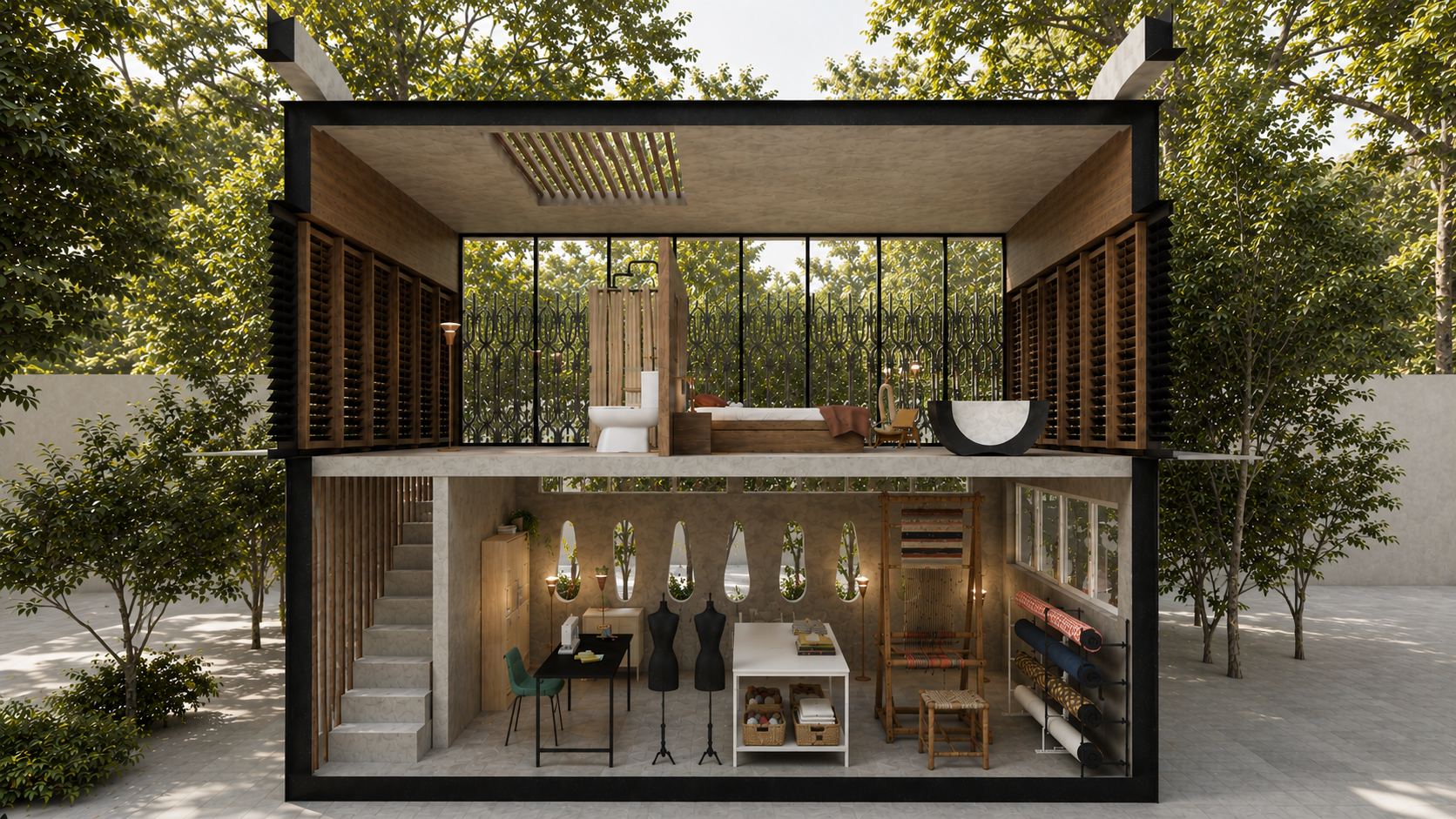 Estudio Edward sección corte